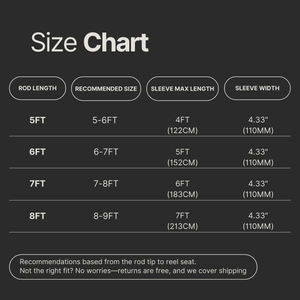 Fishing Rod Sleeve Pro